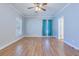 Comfortable bedroom with natural light from window and neutral paint palette at 1677 French Santee Rd, Jamestown, SC 29453