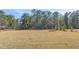Expansive pasture with a wooden fence in the foreground and lush trees in the background at 1677 French Santee Rd, Jamestown, SC 29453