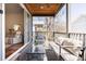 Balcony with comfortable seating and an inviting atmosphere at 1981 Central Park Rd, Charleston, SC 29412