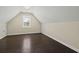 Spacious bonus room with hardwood floors, sloped ceilings, and a window at 3003 Yachtsman Dr, Mount Pleasant, SC 29466