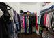 Organized walk-in closet with multiple hanging rods, shelves, and storage solutions at 3003 Yachtsman Dr, Mount Pleasant, SC 29466