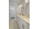 Bathroom featuring double vanity, modern fixtures, and stylish decor at 4217 Royal Harbor Rd, Hollywood, SC 29449