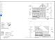 Detailed architectural drawing showcasing front and rear elevations with roof and railing details at 4217 Royal Harbor Rd, Hollywood, SC 29449