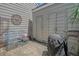 Serene backyard with brick flooring, storage, and outdoor seating providing a private retreat at 433 Double Eagle Trace, Seabrook Island, SC 29455