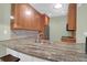 Beautiful kitchen featuring granite countertops, stainless steel appliances, and ample cabinet space at 4901 Green Dolphin Way, Kiawah Island, SC 29455