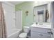 Bathroom with a shower-tub combination and a vanity sink with storage at 509 Nadir Ct, Summerville, SC 29486