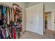 Spacious walk-in closet with ample shelving and storage for clothing and accessories at 509 Nadir Ct, Summerville, SC 29486