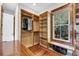 Open closet design with custom shelves and an outside view at 6021 Jibe Ct, Awendaw, SC 29429