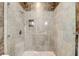 Clean shower featuring sleek fixtures and neutral-toned tilework at 6021 Jibe Ct, Awendaw, SC 29429