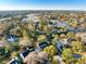 Scenic aerial view of a home surrounded by a lush, tree-filled landscape and winding waterways at 669 Palisades Dr, Mount Pleasant, SC 29464