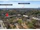 An aerial view showcasing the neighborhood near Freedom Park and convenient to Downtown Charleston and the Berkeley County Library at 871 Center Park St, Charleston, SC 29492