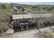 Aerial view of townhome community showcasing the property's location, architecture, and surrounding neighborhood at 871 Center Park St, Charleston, SC 29492