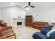 Cozy living room featuring a fireplace, hardwood floors, and comfortable seating at 112 Blue Heron Dr, Summerville, SC 29485