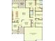 Spacious floor plan featuring a large kitchen, great room, owner's suite, and a three-car garage at 1146 Darling St, Summerville, SC 29485