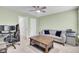 Inviting living space with neutral tones, a mini fridge and a comfortable seating area at 127 Rosefield Ct, Summerville, SC 29485