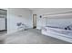 Bright ' bedroom features a white canopy bed, a vanity, and neutral colors at 130 Wappoo Trace Ln, Summerville, SC 29486