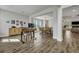 Open concept with dedicated office space that allows for modern living at 130 Wappoo Trace Ln, Summerville, SC 29486