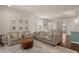 Open-concept living room with hardwood floors, neutral tones, and ample natural light at 162 Cherry Grv Dr, Summerville, SC 29483