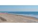 Expansive sandy beach view showcasing the ocean and clear skies at 1699 E Ashley Ave # B, Folly Beach, SC 29439