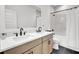 Modern bathroom featuring a dual sink vanity and sleek fixtures at 201 Symphony Ave, Summerville, SC 29486