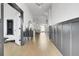 Elegant hallway featuring hardwood floors and sophisticated wainscoting at 201 Symphony Ave, Summerville, SC 29486
