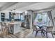 Bright dining area flows from the kitchen, with patio access and seating for four, perfect for entertaining at 2029 Country Manor Dr, Mount Pleasant, SC 29466