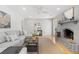 Inviting living room with fireplace and comfortable seating at 209 Brailsford Rd, Summerville, SC 29485