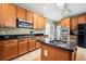 Well-appointed kitchen with a gas cooktop and stainless steel appliances, perfect for preparing gourmet meals at 214 Shelby Shea Ln, Moncks Corner, SC 29461