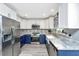 Bright kitchen with stainless steel appliances, granite countertops, and modern backsplash at 3405 Painswick Rd, Johns Island, SC 29455