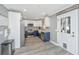 Updated kitchen featuring stainless steel appliances and stylish two-tone cabinetry at 3405 Painswick Rd, Johns Island, SC 29455