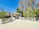 Wooden deck with gazebo overlooking the backyard, perfect for entertaining and gatherings at 344 Eagle Ridge Rd, Summerville, SC 29485