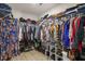 Spacious walk-in closet with lots of storage space and laminate wood flooring throughout at 624 Sienna Way, Summerville, SC 29486