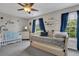 Bedroom with crib, neutral paint, and abundant natural light at 711 Hemingway Cir, Summerville, SC 29483