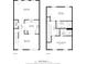 Detailed two-story floor plan with living room, kitchen, bedrooms, and bathrooms totaling 1432 sq ft at 711 Hemingway Cir, Summerville, SC 29483