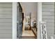 Inviting foyer with hardwood floors, staircase, and a view into the spacious living areas at 711 Hemingway Cir, Summerville, SC 29483