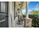 Cozy covered front porch with rocking chairs, perfect for relaxing and enjoying the outdoors at 711 Hemingway Cir, Summerville, SC 29483