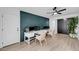 Home office with custom trim, modern fixtures, and a stylish workspace at 8585 Refuge Pointe Cir, North Charleston, SC 29420