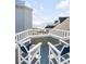 Balcony with seating area and ocean views at 9000 Palmetto Dr # G-302, Isle of Palms, SC 29451