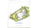 Detailed plot plan showcasing landscaping, pool, and the layout of the property at 925 Fish Camp Street at 925 Fish Camp Rd, Charleston, SC 29492
