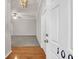 Inviting entryway with hardwood floors leading into a spacious, light-filled living area at 109 Nelson Ct, Summerville, SC 29485