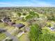 Aerial view showcases the property's location near a golf course, highlighting its proximity to recreational amenities at 1115 O T Wallace Blvd, Moncks Corner, SC 29461