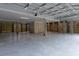 Spacious garage with epoxy floors and custom steel frame construction at 1329 Wood Sorrel Dr, Moncks Corner, SC 29461