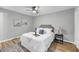 Cozy bedroom featuring ceiling fan, soft natural light, and neutral walls at 1393 Secessionville Rd, James Island, SC 29412