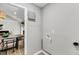 Simple laundry room with utility hookups at 1393 Secessionville Rd, James Island, SC 29412