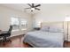 Cozy primary bedroom with natural light and hardwood floors at 1516 Oldenburg Dr, Mount Pleasant, SC 29466