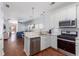 Modern kitchen featuring stainless steel appliances and an open layout at 1516 Oldenburg Dr, Mount Pleasant, SC 29466