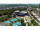 Aerial view of the Credit One Stadium and surrounding neighborhood at 1543 Wando Landing St, Charleston, SC 29492