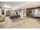 Expansive basement includes storage and recreational space, adaptable to a variety of needs and interests at 1543 Wando Landing St, Charleston, SC 29492
