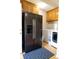 Functional laundry room features stainless steel fridge, washer, and dryer at 16 Baldwin Ln, Green Pond, SC 29446