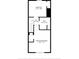 Upstairs floor plan with Primary bedroom, bedroom, hall, and bathroom at 1713 Boone Hall Dr # I9, Charleston, SC 29407